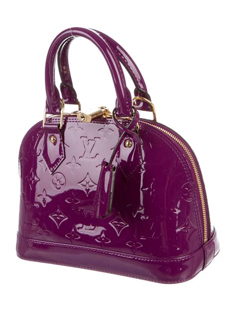 lv bb alma vernis|louis vuitton bb alma price.